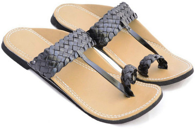 

Footrendz Men Black Sandals