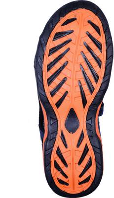 Khadim's Men Black Sandals