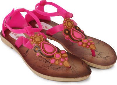 

Do Bhai Women Pink Flats