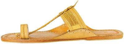 eKolhapuri Men Yellow Sandals