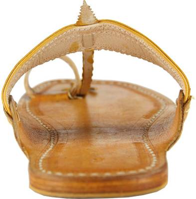 eKolhapuri Men Yellow Sandals
