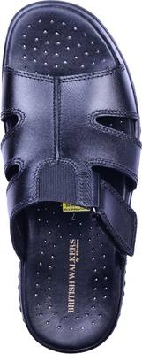 Khadim's Men Black Sandals