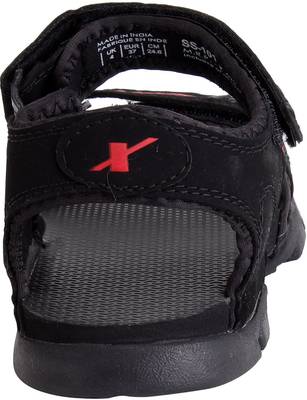 Sparx Men Black Sandals