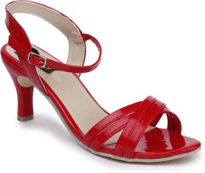Sapatos Women ST-155-Red Heels