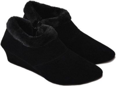 

Myra Comfortable Boots For Women(Black)