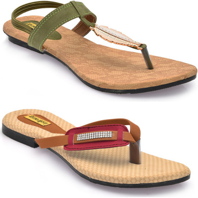 

Indirang Women Multicolor Flats