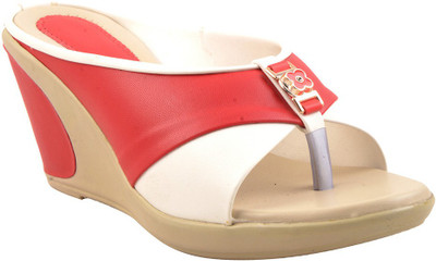 

Adorn Women Red Wedges