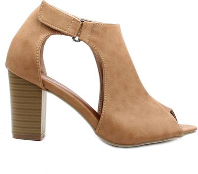 Shuberry Women Tan Heels
