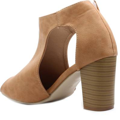 Shuberry Women Tan Heels