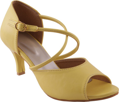 

Adorn Women Yellow Heels