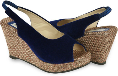 

Bora Bora Women Blue Wedges
