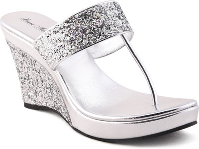 Bruno Manetti Women Silver Wedges