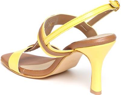 Dressberry Women Yellow Heels