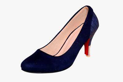 Visach Women Blue Heels