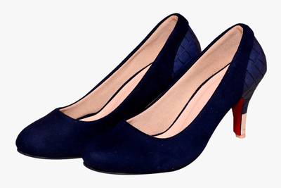 Visach Women Blue Heels