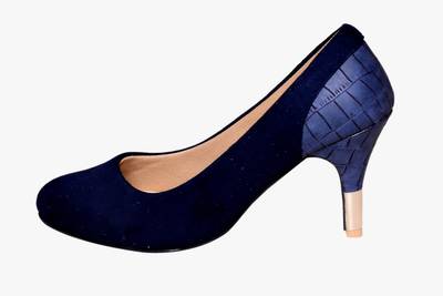 Visach Women Blue Heels