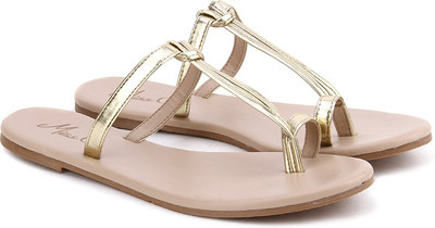 

Miss CL By Carlton London Women Gold Flats