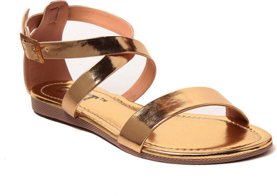 

Gnist Women Gold Flats