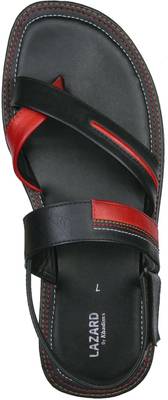 Khadim's Men Black Sandals