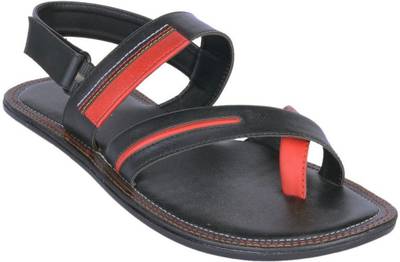 Khadim's Men Black Sandals