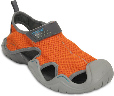 

Crocs Men Orange Sports Sandals