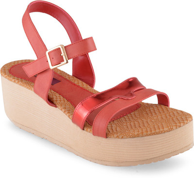 

Shuz Touch Women RED Wedges
