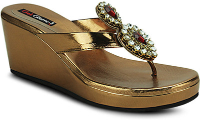 

Get Glamr Girls Wedges(Gold