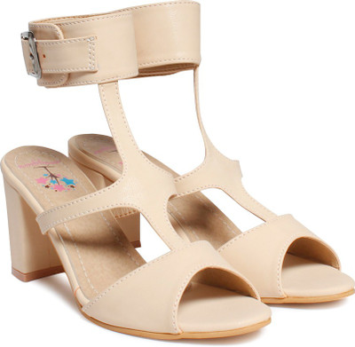 Meriggiare Women Beige Heels