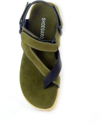 Shoegaro Men Tan Sandals