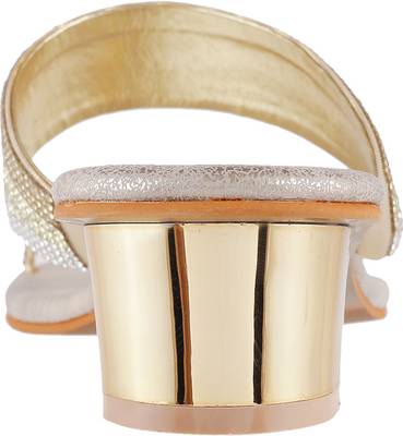Metro Women 15,Gold Heels