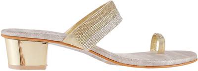 Metro Women 15,Gold Heels