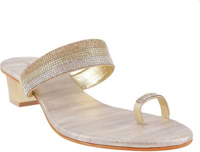 Metro Women 15,Gold Heels