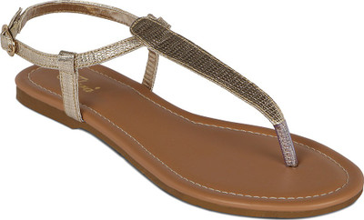 

Flora Women 22, Gold Flats