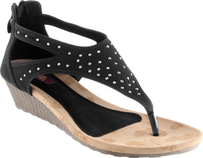 

Shuz Touch Women BLACK Wedges