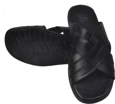 Hayst Men Black Sandals