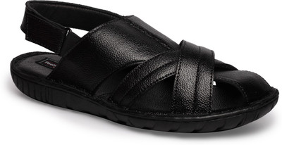 

Feather Leather Men Black Casual