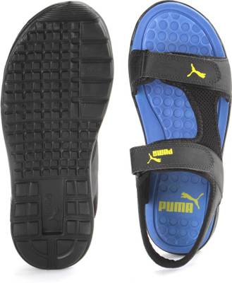 Puma Men black/ulltramarine/blazing yellow Sandals