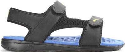 Puma Men black/ulltramarine/blazing yellow Sandals