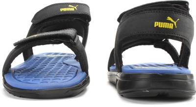Puma Men black/ulltramarine/blazing yellow Sandals