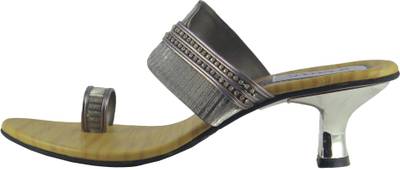 Faith Women Gun Metal Heels