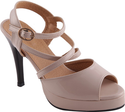 

Adorn Women Beige Heels