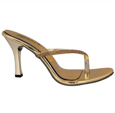 Bellafoz Women Golden Heels