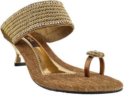 MSL Women 28,Antiq-Gold Heels