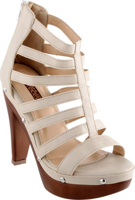 

Shuz Touch Women BEIGE Heels