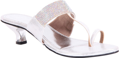 

Adorn Women Silver Heels