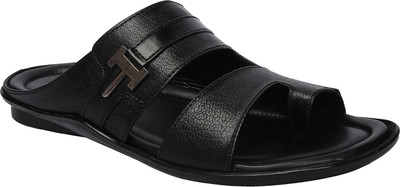 

Shoe Bazar Men Black Sandals