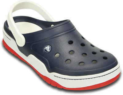 crocs men navy sandals