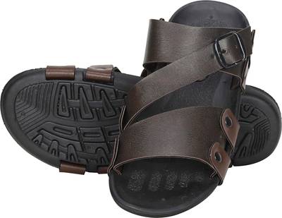 Kraasa Men Tan Sandals