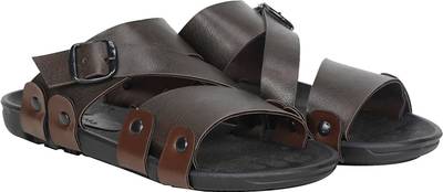 Kraasa Men Tan Sandals