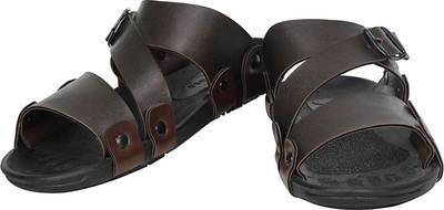 Kraasa Men Tan Sandals